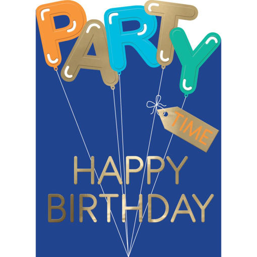 Picture of PARTY TIME HAPPY BIRTHDAY